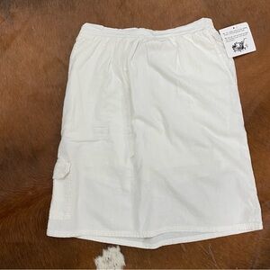 NWT white skirt